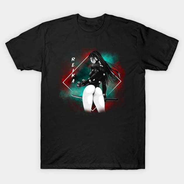 Kishimoto's Redemption - Embrace the Dark Romance with GANTZ Inspired Tee T-Shirt by NinaMcconnell